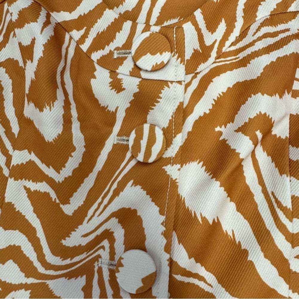Anthropologie Mare Mare Zebra-Striped Tank Size Small - Picture 3 of 5